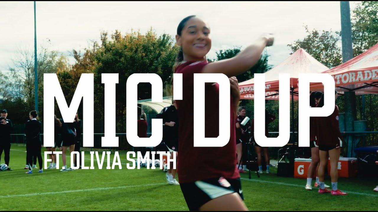 Mic’d Up | Olivia Smith | Go BTS at #CANWNT training in Lucerne, Switzerland