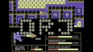 DRJ Nice looking C64-action game teaching me Dutch language!