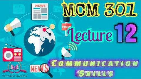 MCM 301 Lecture 12 Short |VU Lectures|