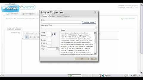 ProMarketing Wizard - Newsletter Wizard video5_-_design_and_create_your_email_-_simple_HTML_1.avi