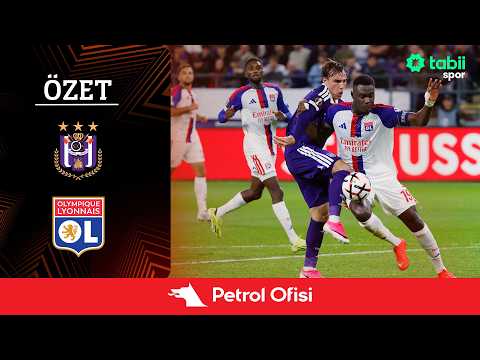 Anderlecht - Olimpik Lyon UEFA Avrupa Ligi
