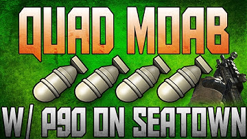MW3: QUAD MOAB w/ P90 on Seatown + Introducing DivineXBL!