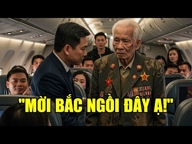 Outline Video Tỷ Phú Bất Ngờ Nhường Ghế Hạng Nhất Cho Một Cựu Chiến Binh Trên Máy Bay Và Điều Xảy Ra Sau Đó