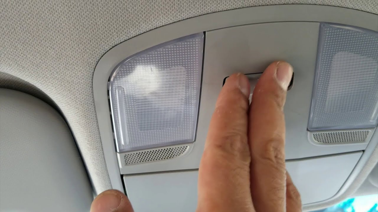 How To Remove 20172020 Kia Rio Interior Dome Lights YouTube