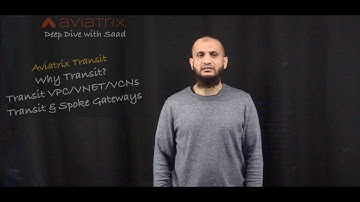 Aviatrix Deep Dive with Saad - Transit