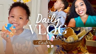 Easter Sunday Brunch & Egg Hunt | MOM VLOG!