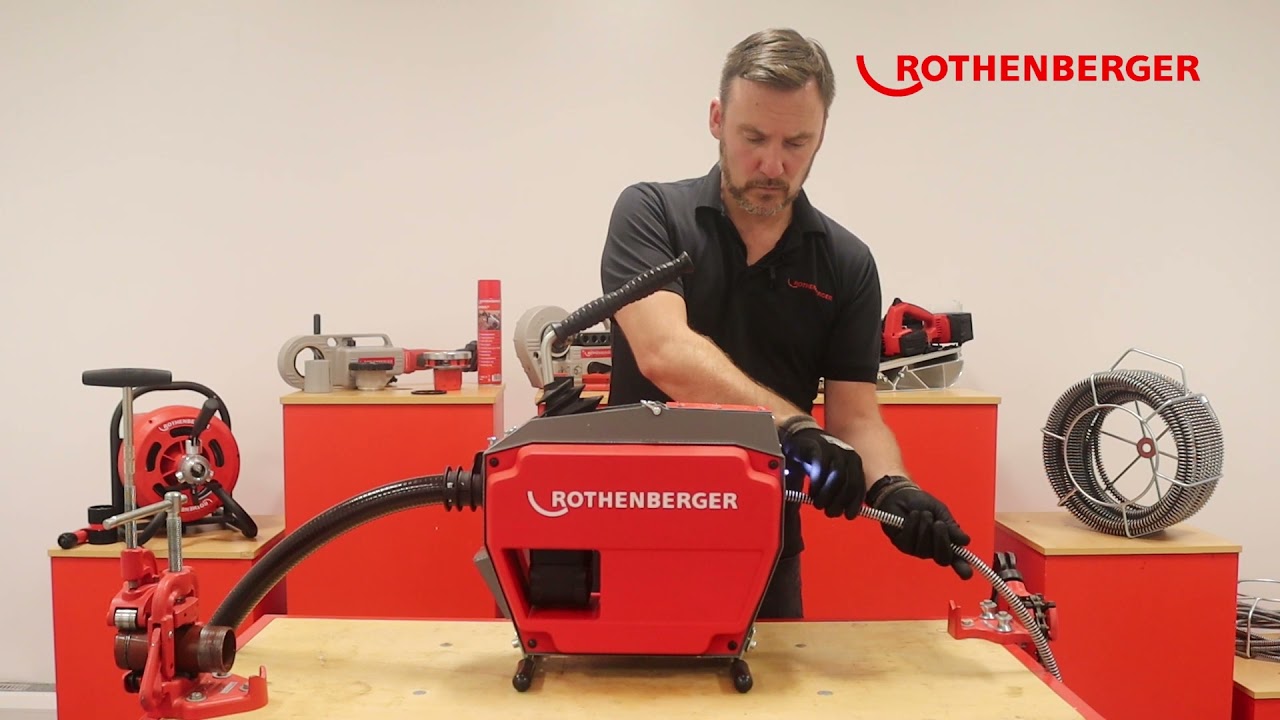 How To Use The Rothenberger R600 Drain Cleaning Machine