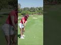 Aimee Cho Runs After Golf Ball