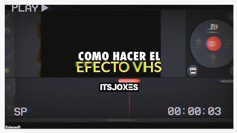 como HACER el EFECTO VHS en KIMEMASTER!!!