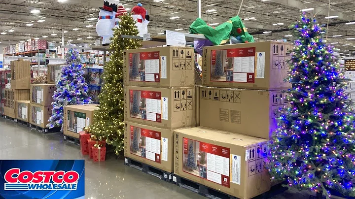 COSTCO CHRISTMAS DECORATIONS CHRISTMAS TREES DECOR GIFTS SHOP WITH ME SHOPPING STORE WALK THROUGH
