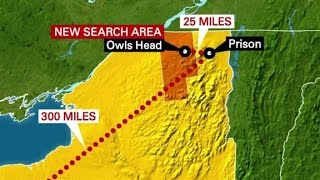 Did escaped convicts burglarize cabin in search area?