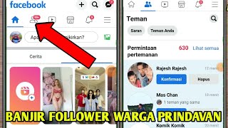 Facebook Professional Di Serbu Warga Prindavan - Sehari Tembus 2000 Follower Aktif