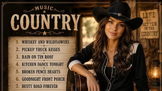 Best Country Love Songs 60s 70s | Cowboy Acoustic Music Mix | Cowboy Memories