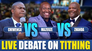 🚨“Should Believers Pay TITHE?” Heated Debate of Apostle Chiwenga VS Pst Mazodze VS Elder Zhanda 🔥🔥🔥
