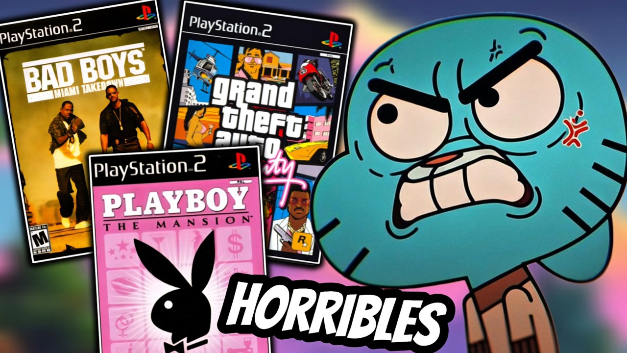 Probé los PEORES JUEGOS de la PS2 y son HORRIBLES💀