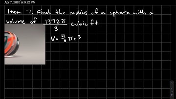 Big Ideas Math Chapter 8 Mock Test. Item 7