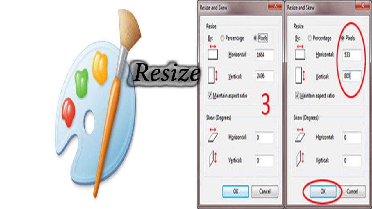 How To Resize An Image In Microsoft Paint - Printable Templates Free