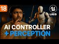 Tutorial 17 | Unreal Engine 5.6 (Aug 2025) | AI Controller + Perception (Sight) with GAS Replication