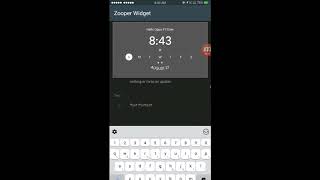 How to use Zooper Widget and Europa Application screenshot 1