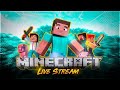 Minecraft live stream #minecraft hindi SMP live stream