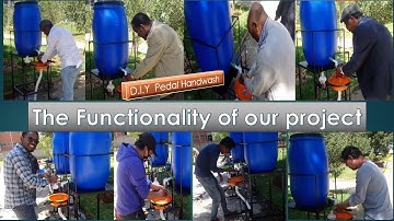 Pedal Handwash | Covid-19 Prevention | Functionality of the project Part 2/2 video.
