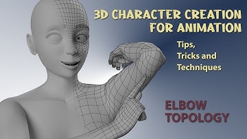 3D Character Creation for Animation - Elbow Topology