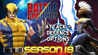 Battlegrounds Season 18 | Attack and Defence Options | Get Them in Your Deck! | Marvel Champions