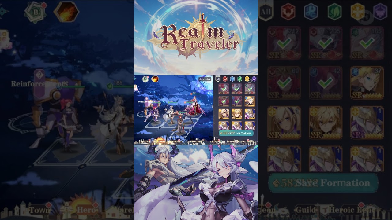 Realm Traveler - Best Formations for Beginners! Dominate the Battlefield!| Game Hollywood Games(GHG)