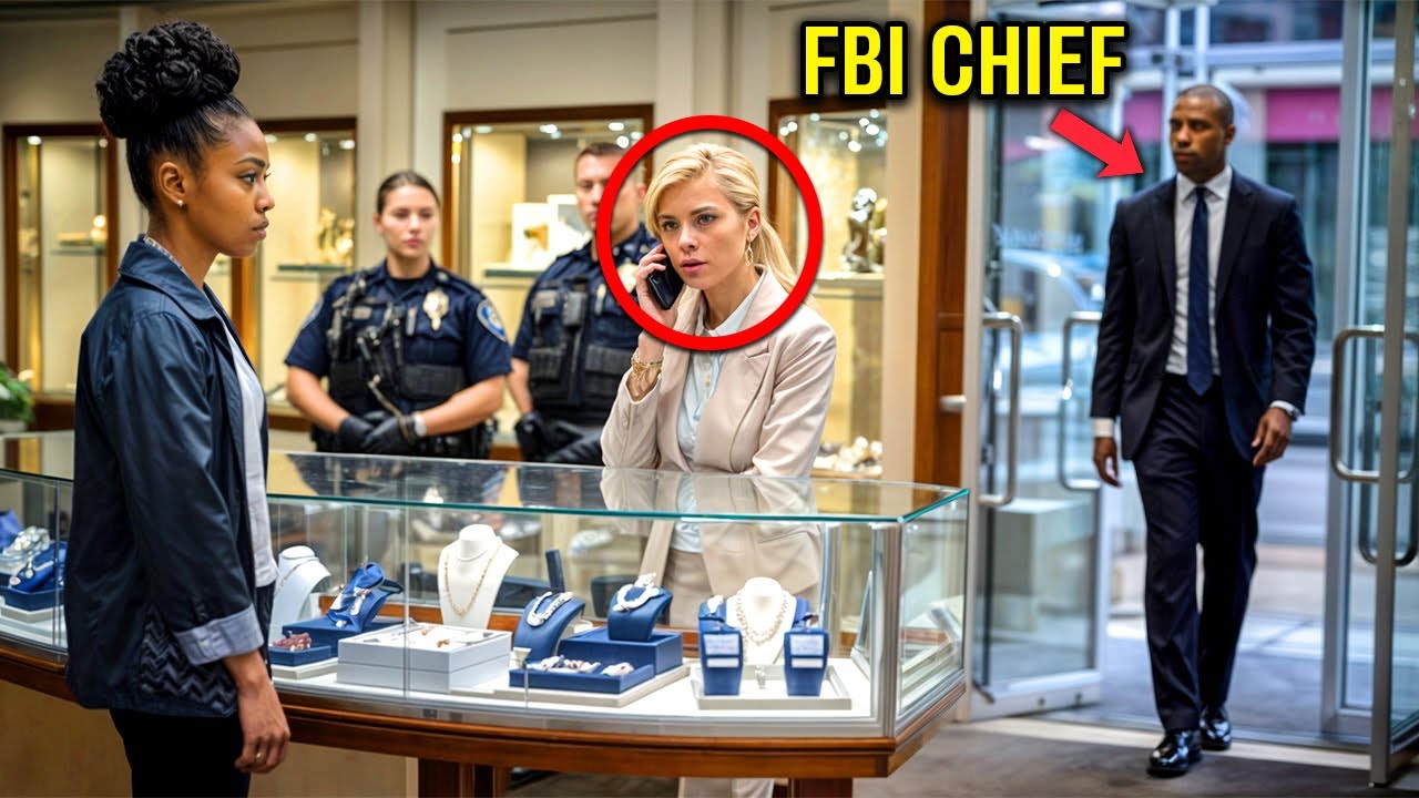 Outline Video Racist Woman Calls Cop on Black Teen—Speechless When Her Father Arrives and She's the FBI Chief