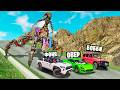 ПРОТОТИП ПОППИ ПЛЕЙТАЙМ 5 ПРОТИВ МАШИН! ВЫЖИВАНИЕ НА СПУСКЕ СМЕРТИ В BeamNG.drive