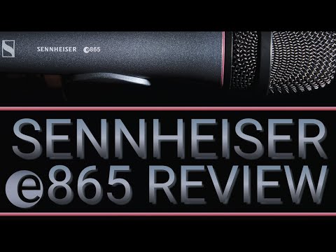 Sennheiser E 865 Handheld Condenser Microphone Review / Test / Demonstration