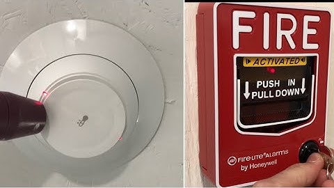 New fire alarm system test 1  (9200UDLS)