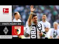 Borussia Moenchengladbach Augsburg goals and highlights