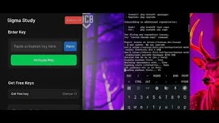 how to generate key in sigma study app directly#SigmaStudy #KeyGeneration #pythontutorial #Viral