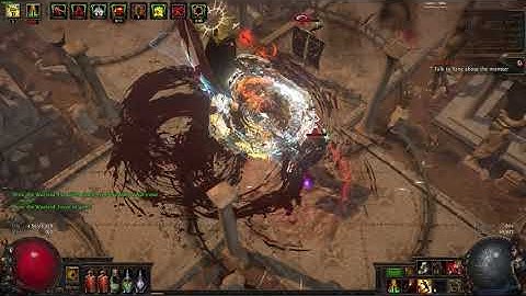 Path of Exile My BladeStorm(Impale/Crit) Vs Drox Shield - Harvest 3.11