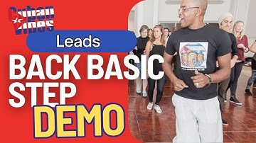Back basic | Leads Timing - Side view | Cuban Salsa (Absolute Beginners Level)