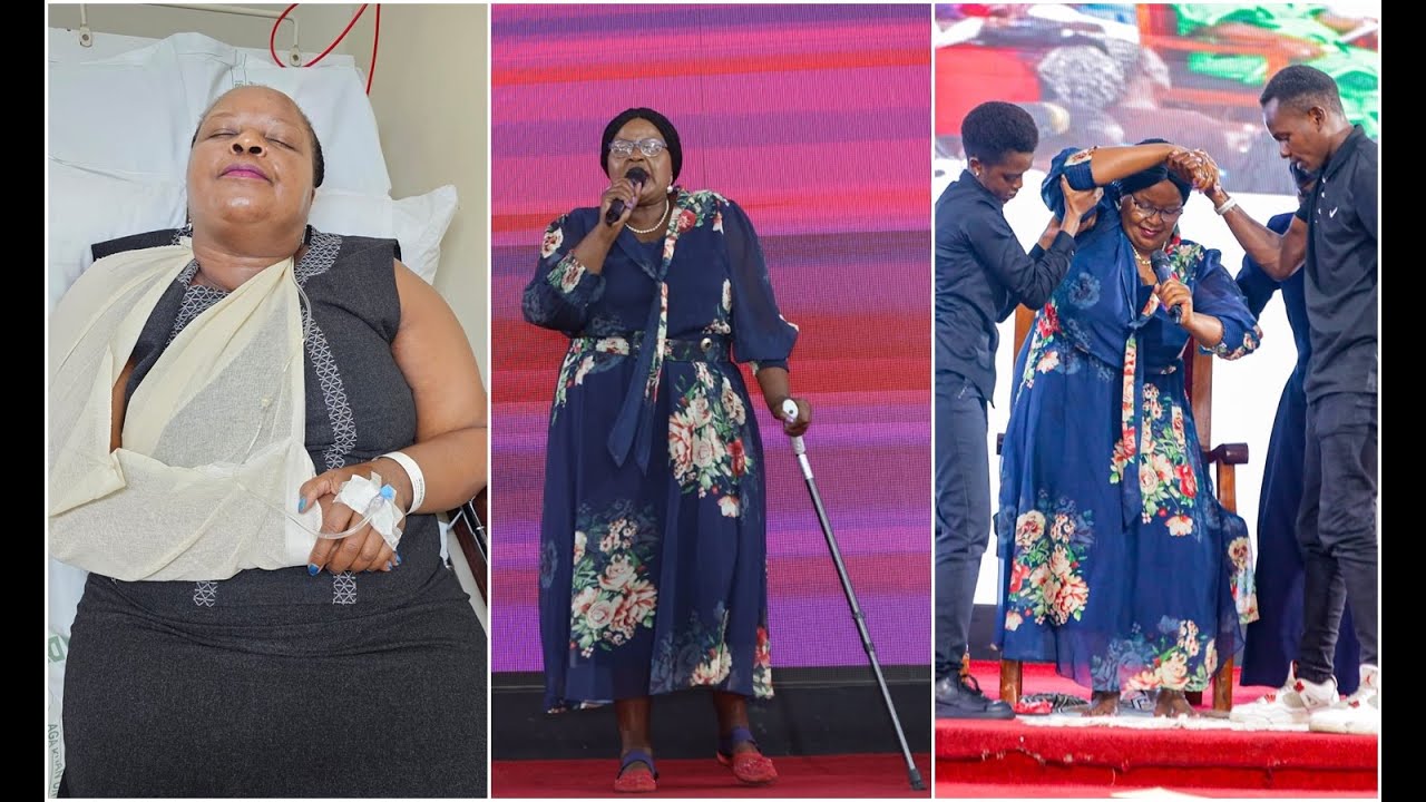 Broken Bishop Margaret purportedly healed in her church after Bishop ...