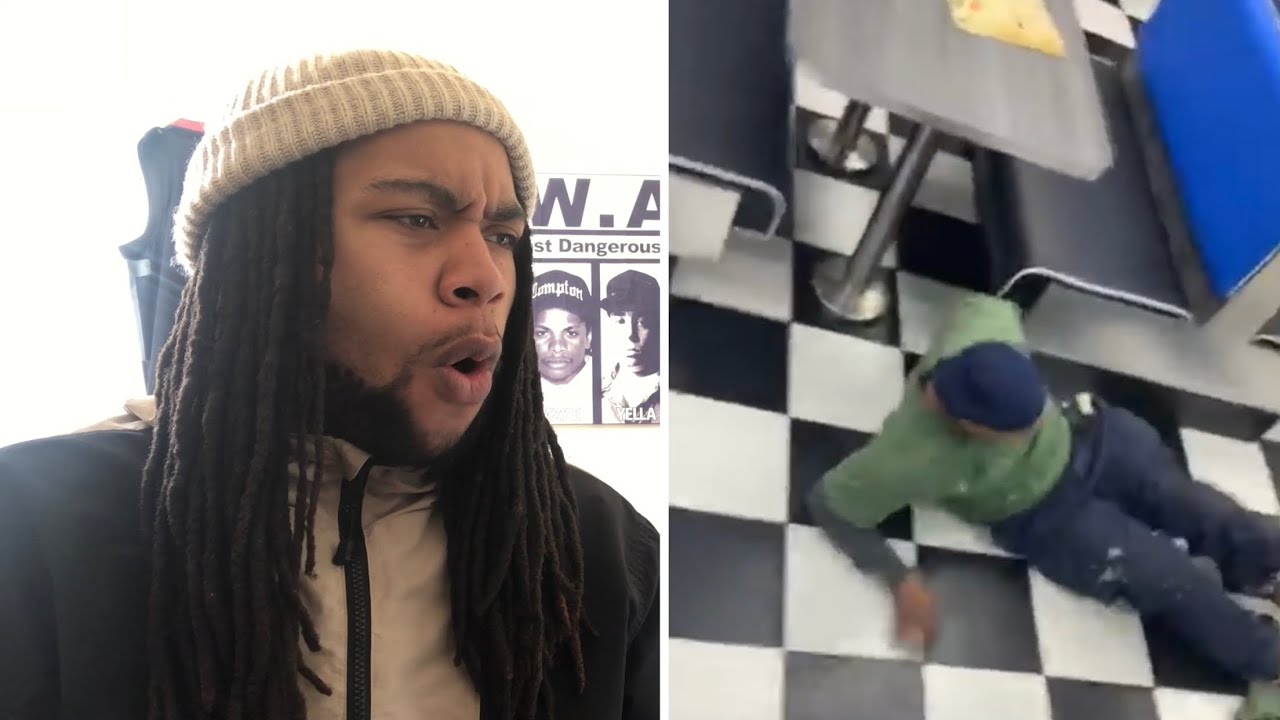 2 On 1 Fight at Coney Island (Full Fight KO) Reaction WORLDSTARR😱