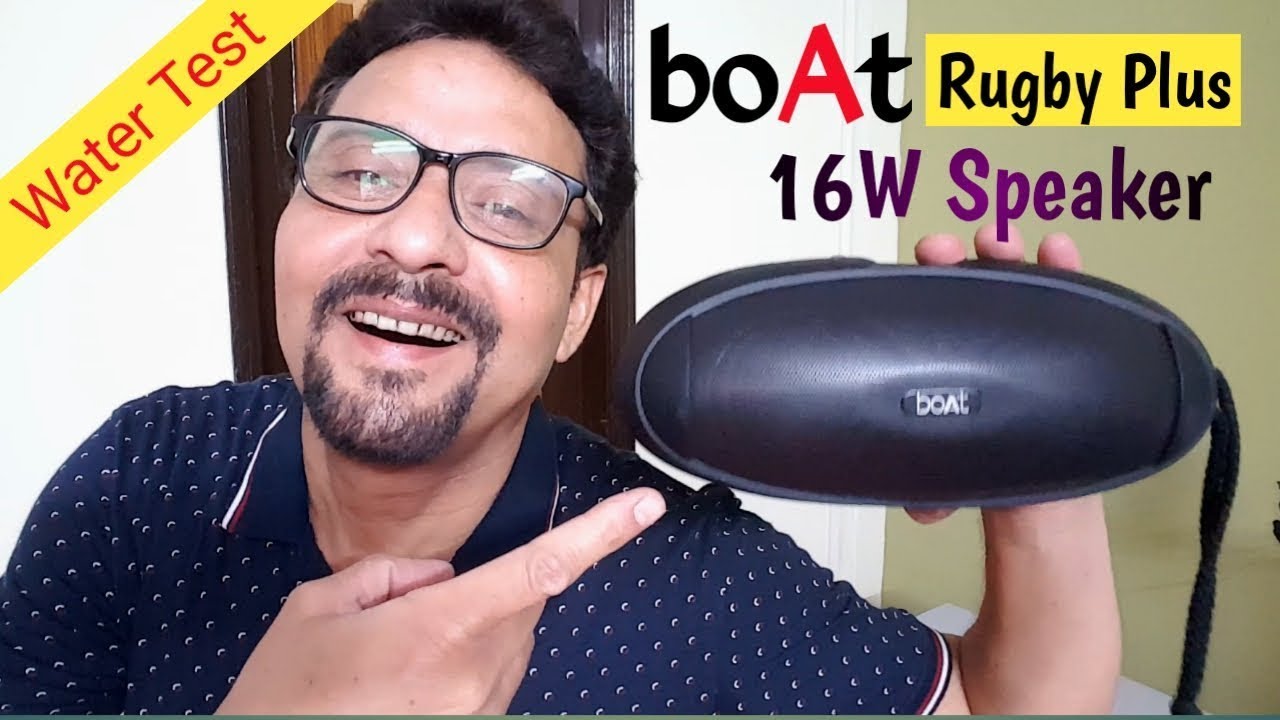 Best Bluetooth Speaker In India 2021 boAt Rugby Plus Bluetooth