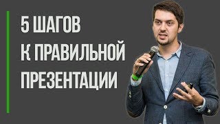 5 шагов к правильной презентации | Как сделать хорошую презентацию