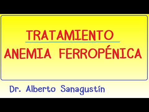 Vídeo: Preparaciones De Hierro En El Tratamiento De La Anemia: Una Lista De Medicamentos