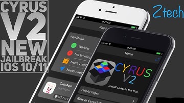 Cyrus V2 alternative jailbreak iOS 10.3.2/iOS 11 all iOS devices