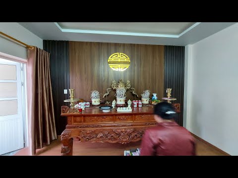 Video Thi Công BỨC VÁCH TRANG TRÍ PHÒNG THỜ Tại Hải Phòng |... - youtube
