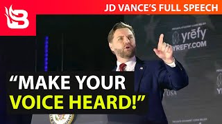 JD Vance Shares Crucial Life Lessons at Ole Miss TPUSA Event | FULL SPEECH