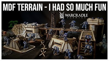 Turns Out I Really Enjoy MDF Terrain - Warcradle Scenics Wargaming Terrain Sets