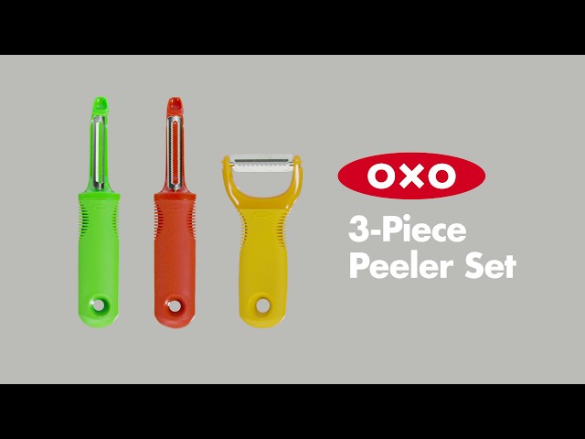 OXO 3 Piece Peeler Set 