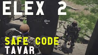 Elex 2 Safe Code Tavar Bunker/Radio Array