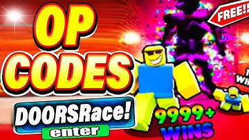 ALL *NEW* WORKING CODES FOR DOORS RACE CLICKER 2022! ROBLOX DOORS RACE CLICKER CODES