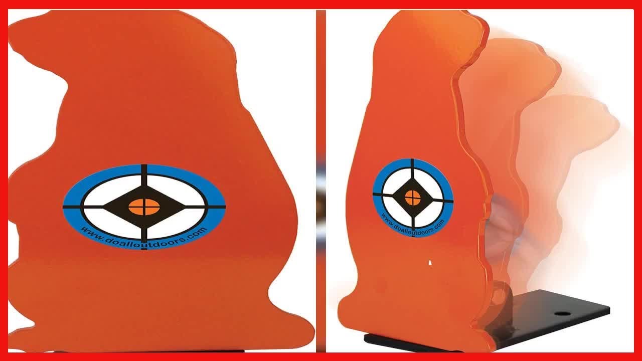 Durable .22 Cal Pop-Up Steel Target for Fun, Fast Shooting Practice
