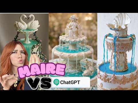 RECREANDO PASTELES DE IA, FUENTE IMPOSIBLE